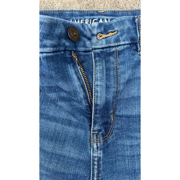 American Eagle Pants Women Sz 6 Regular Next Level Stretch Curvy Hi-Rise Jegging - Picture 4 of 8